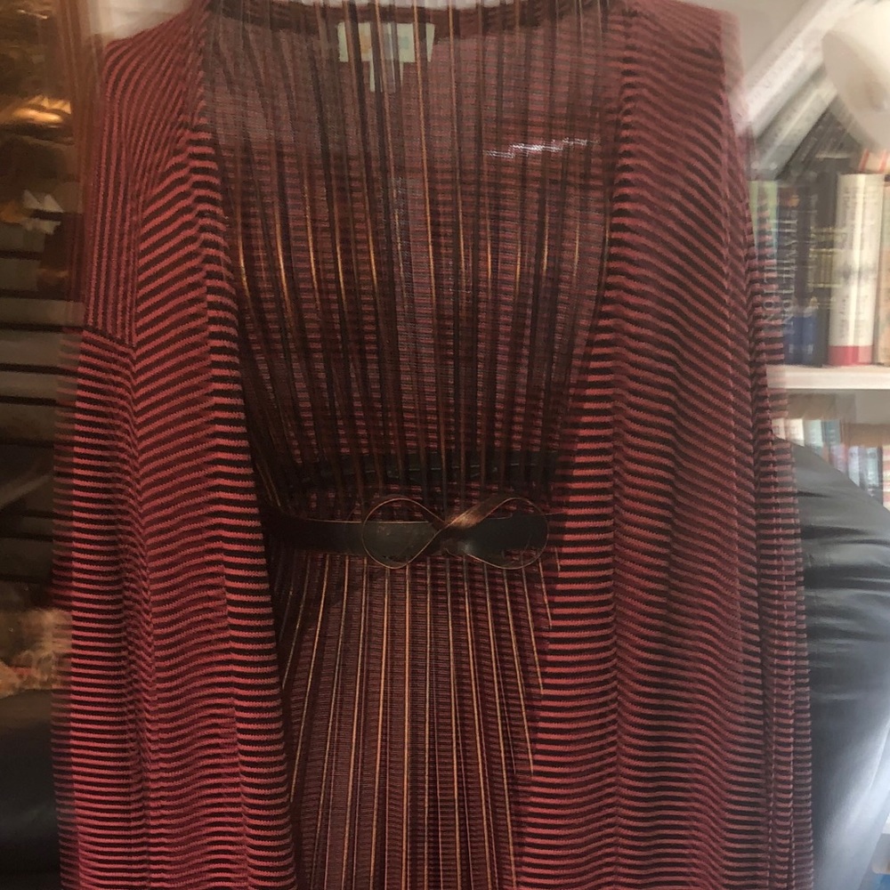 Lularoe Maxi Striped Cardigan